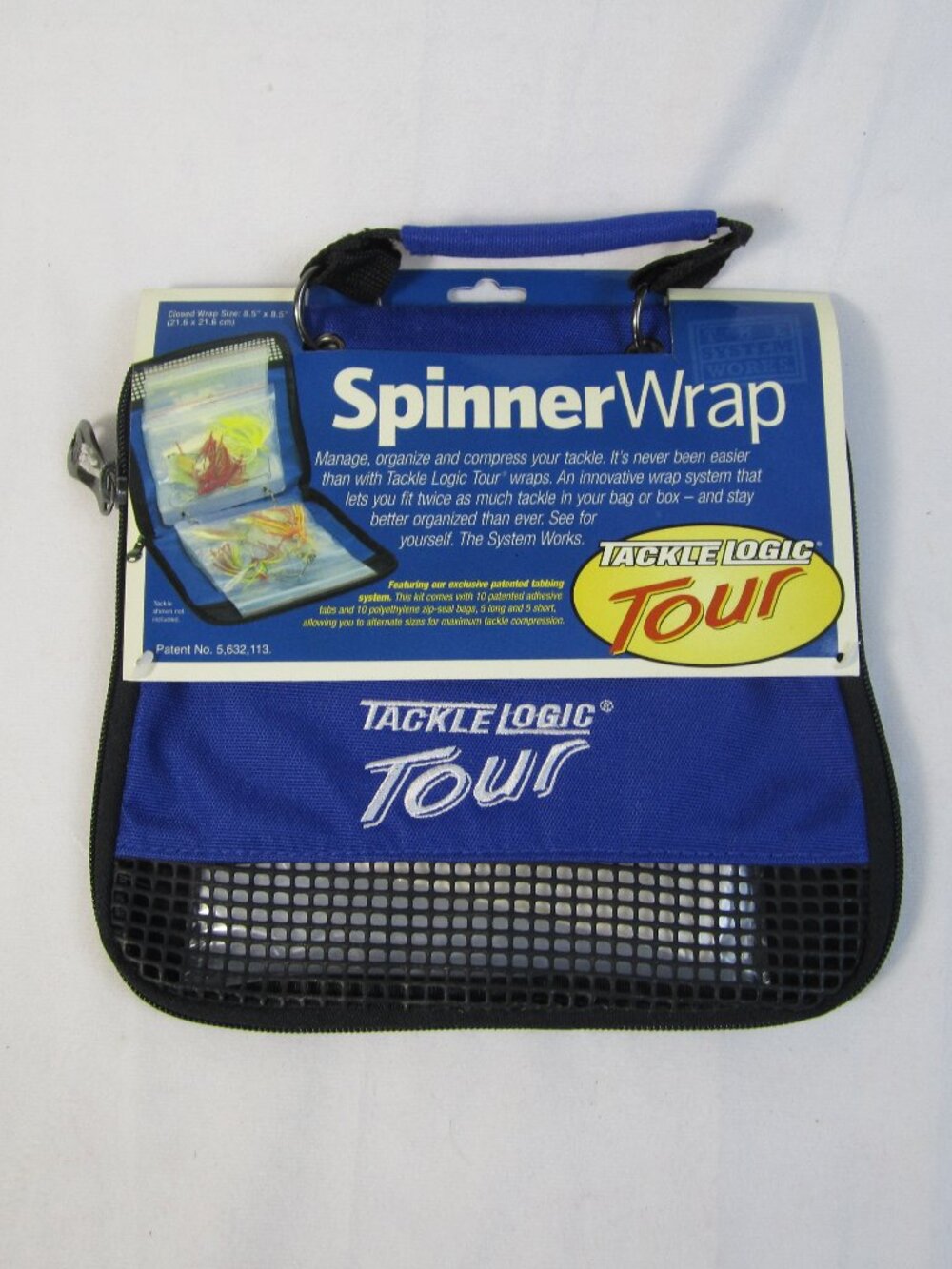 Tackle Logic Tour Spinner Wrap Pack - 10 Bags - 8.5" x 8.5" - New Old Stock